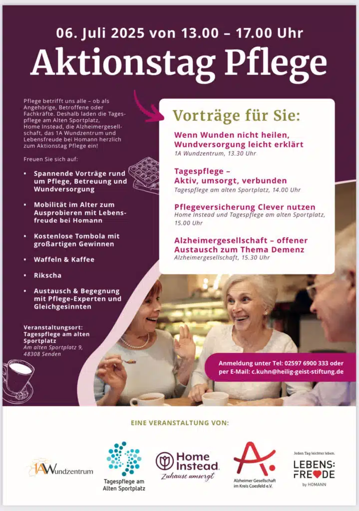 Aktionstag Pflege am 06.07.25