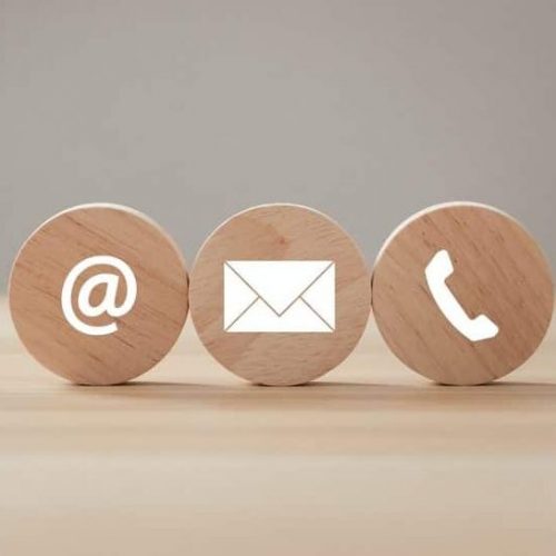 Contact,Us,Concept.,Wooden,Block,With,Contact,Us,Icon,Or